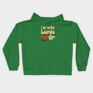 I'm With Lurdo Kids Hoodie